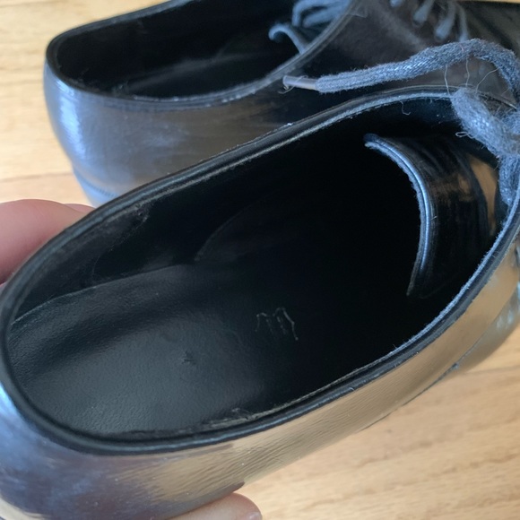 Aldo // Black Patent Oxfords - Picture 6 of 9